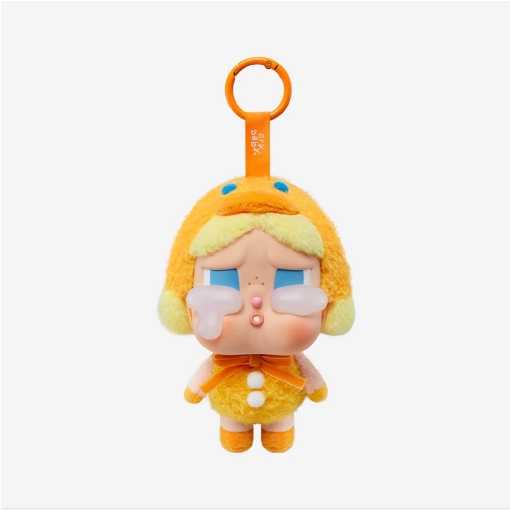 Pop Mart CRYBABY Crying Again Series Plush Keychain - Duck You
